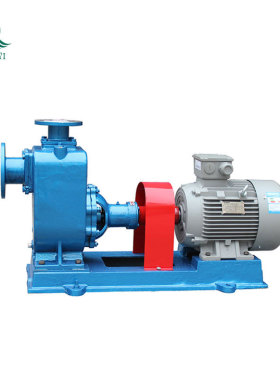 ZW无堵塞自吸化工排污泵 过流能力强大颗粒杂质排污水泵 废水提升