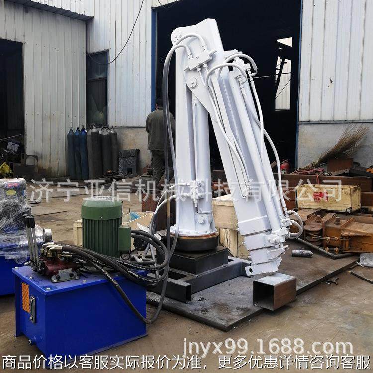 小型货车随车折臂吊 微型折臂吊机厂家 1.2吨液压小吊车,搬运/仓储/物流设备,起重机/吊车/吊机,淘宝优惠券,粉丝福利购,淘宝优惠卷