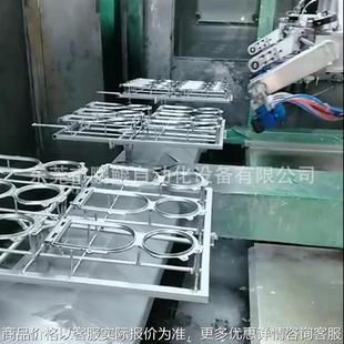 佛山丰田汽车配件9轴3工位喷漆设备 喷色机 塑胶异形件喷漆机器人