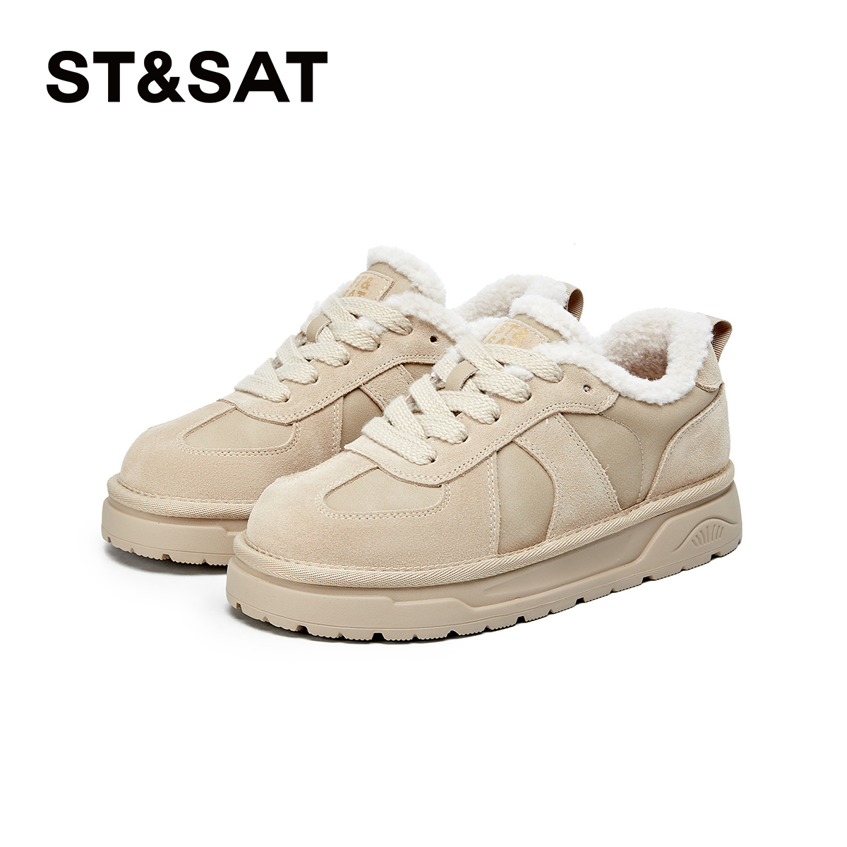 星期六德训鞋女士保暖棉鞋雪地靴