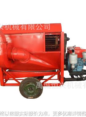 柴油机动力稻麦脱粒机 水稻脱粒机 小麦脱粒机5TD-100