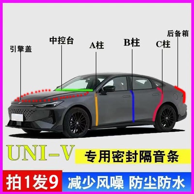 长安univ专用全车防尘降噪密封条