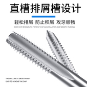 平湖平工左牙用丝锥直槽反牙丝锥左旋丝攻螺纹攻牙