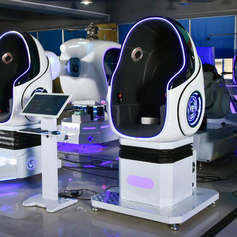 单人VR蛋椅动感模拟器地震消防逃生训练设备科普教育体验馆定制