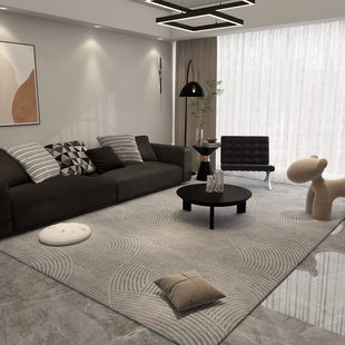 轻奢高级感卧室地垫大面积全铺室内垫子床边坐垫 地毯客厅2024新款
