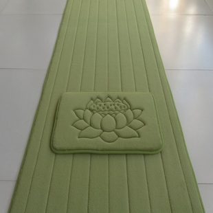 通用初学者环保防滑男女健身垫超顺滑大礼拜垫冥想垫加厚家用 四季