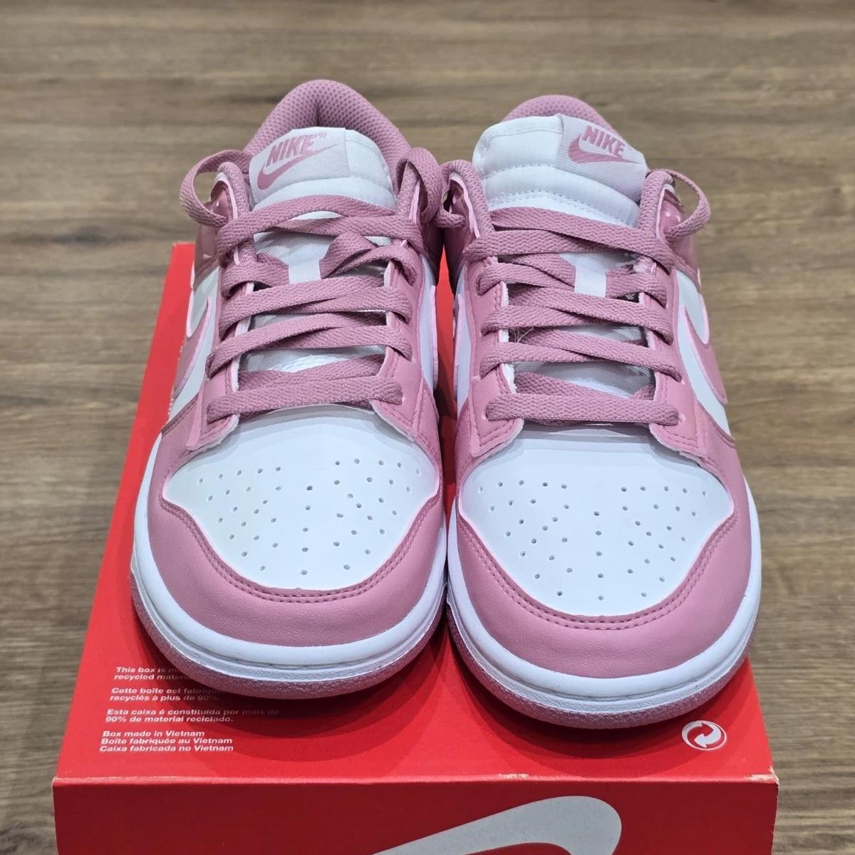 Dunk粉色低帮板鞋女百搭