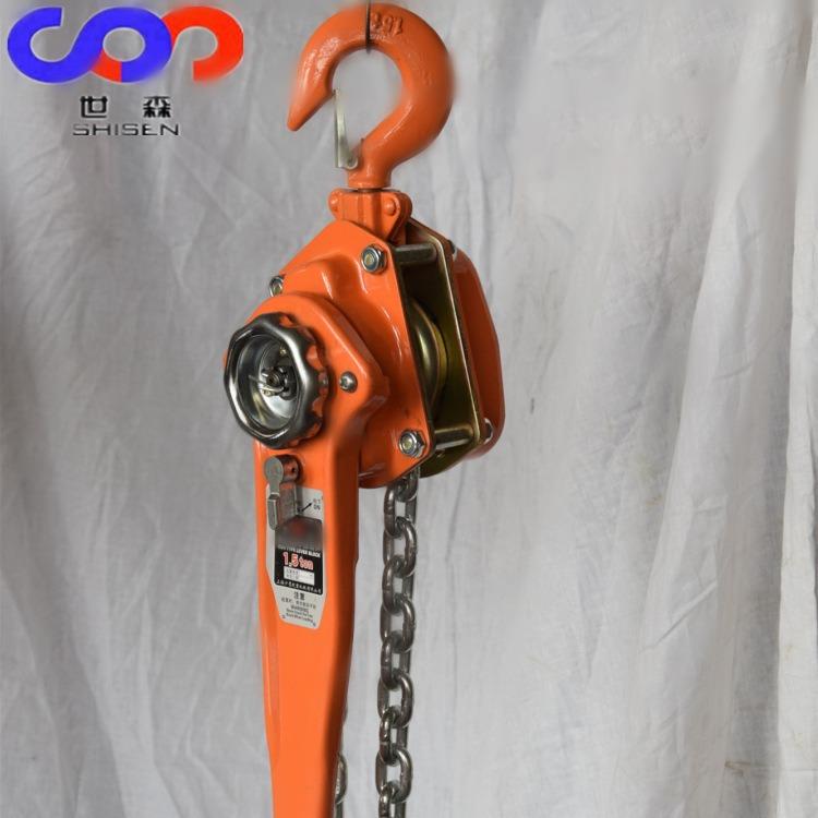 G80链条手拉葫芦HS型手扳葫芦拉紧器3.2吨1.5米3.2TX1.5M
