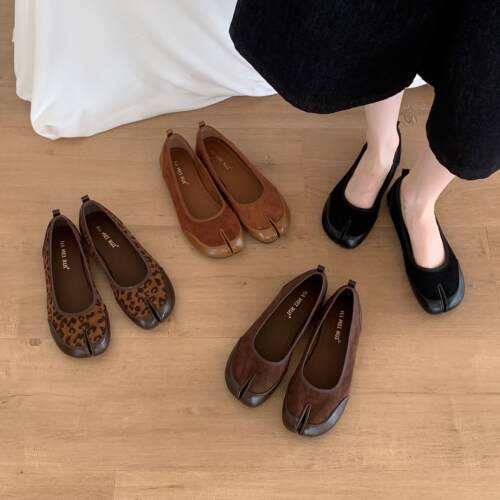 JIAMERU韩式复古分趾浅