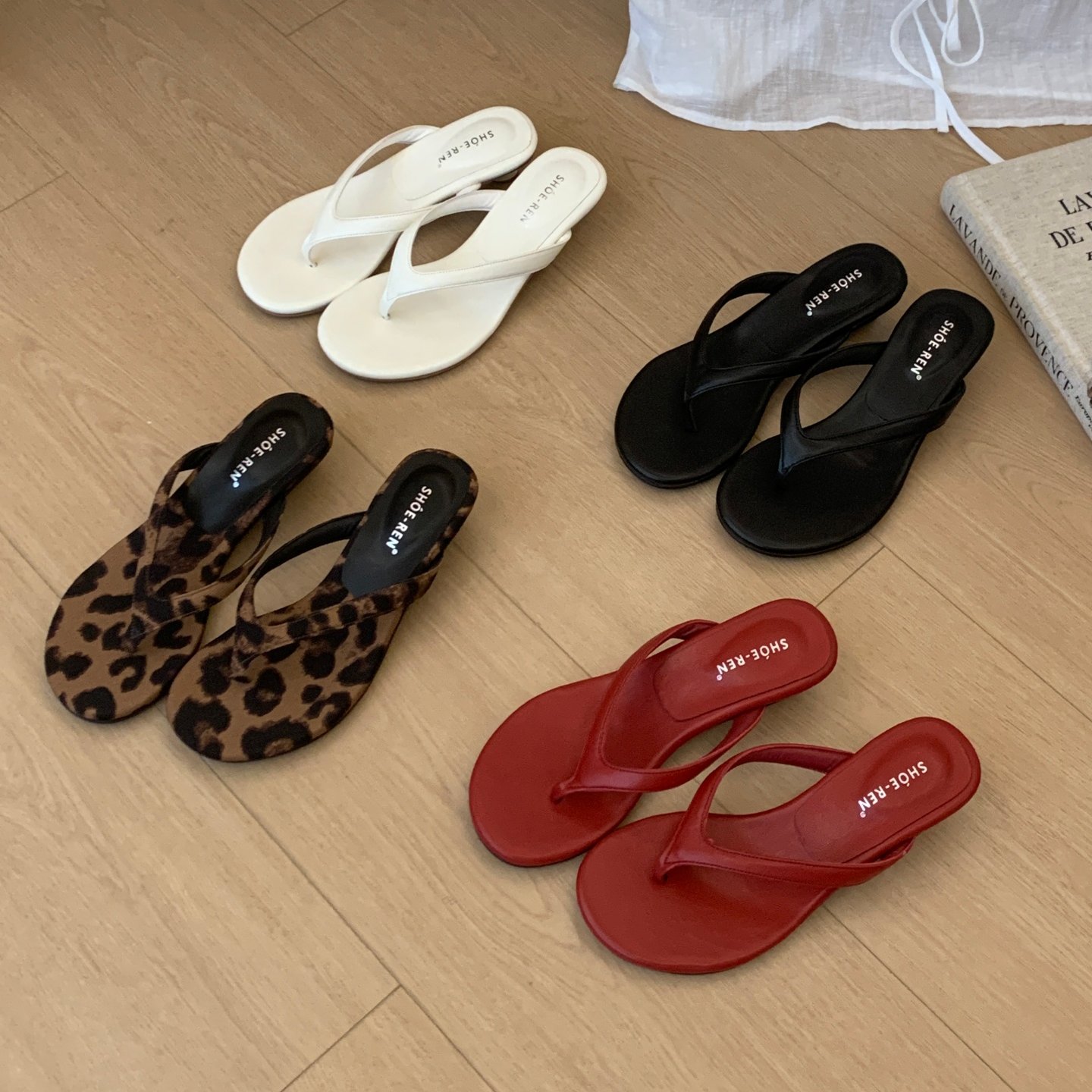 SHOE-REN2026韩版白色夹