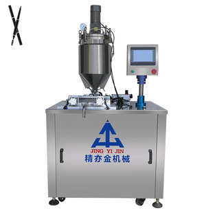 18孔眉笔 眼线胶笔芯灌装机 小金条浇筑热灌式 广州彩妆机械 厂家