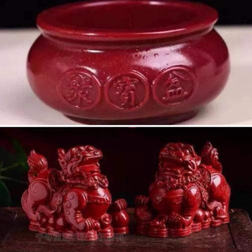 朱砂紫金砂貔貅摆件开大号镇驱的辟过家居邪光宅招财聚宝盆办公室