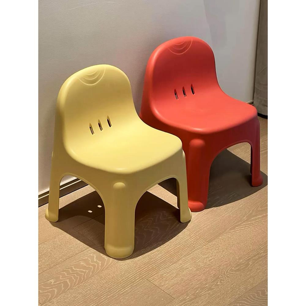多巴胺儿童学习椅子靠背写字小矮凳子家用加厚结实耐用简约洗澡凳