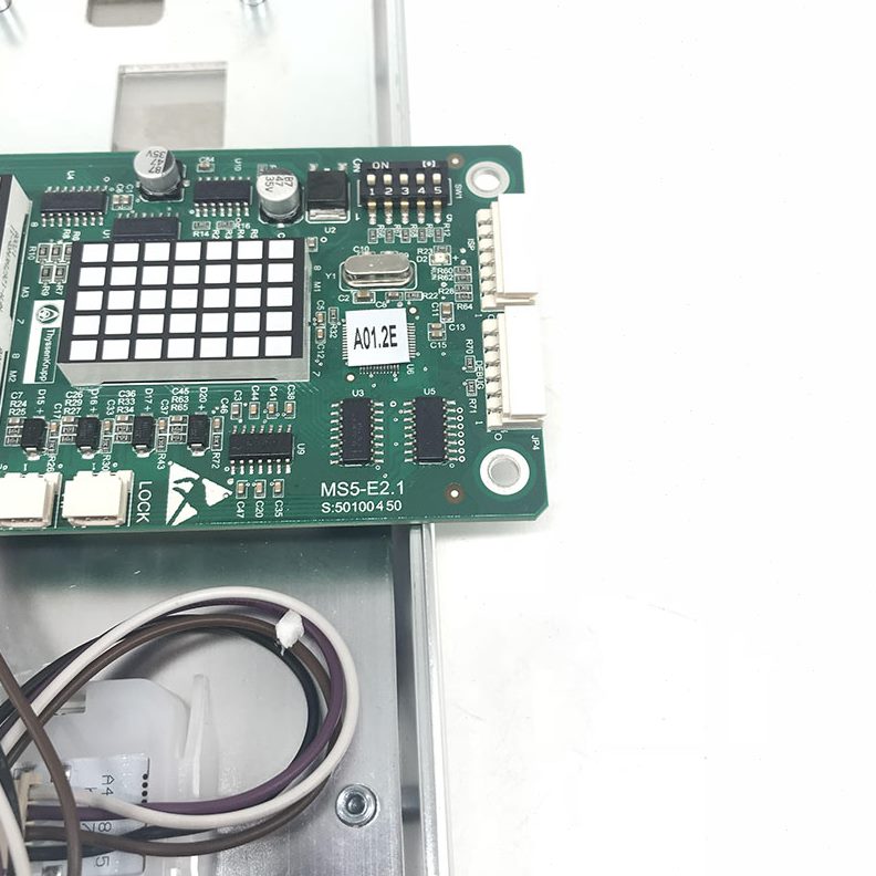 电梯ES 3-.外呼 6S--显2.10板板V2M5E.E显示V2蒂森03S 外呼M横M