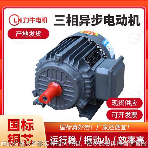 现货YE2系列三相异步电动机 2/4极铜芯高效马达电机80v