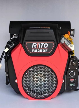 Rato润通电喷EFI喷射825cc排量双缸汽油发动机20KW低温高原海拔用