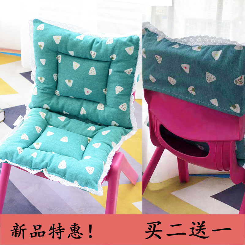 幼儿园宝宝坐垫连体布加厚儿童小垫
