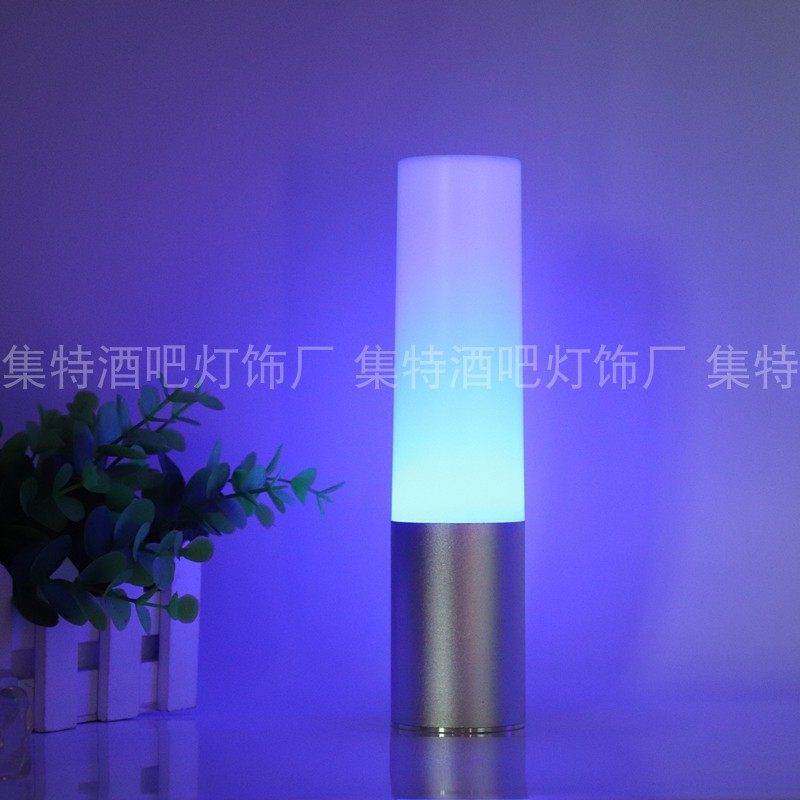 圆柱形充电吧台灯 酒吧桌灯 卧室气氛台灯床灯酒吧吧台灯灯