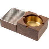 烟灰缸客厅级感实木端大气新创意烟缸送男友