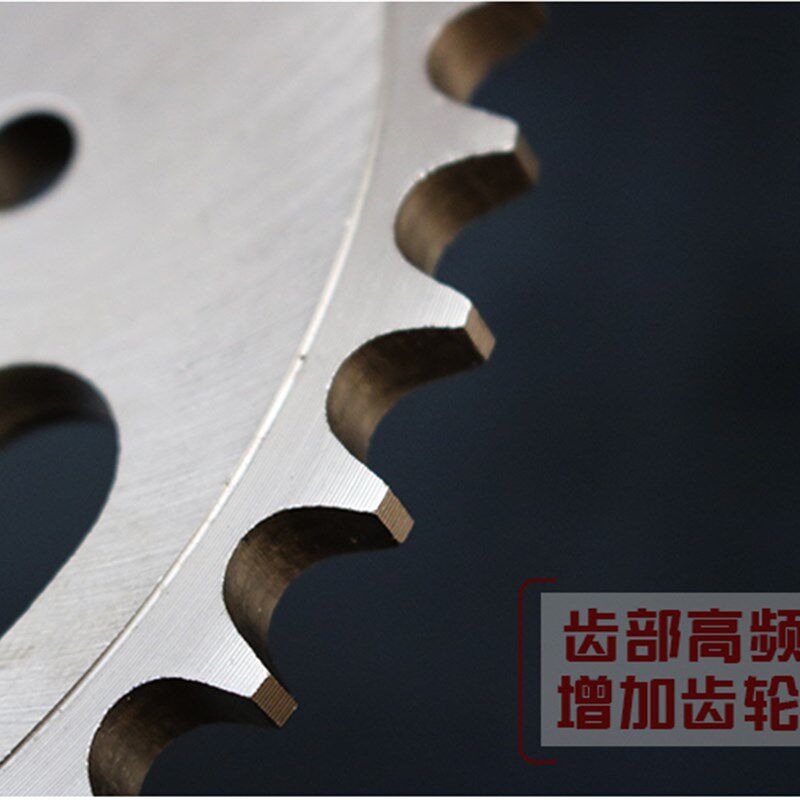 摩提速改后链盘提速改大牙盘齿轮链轮