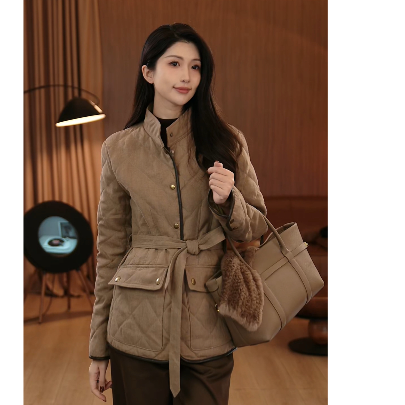 VITALITYCOCO立领短款羽绒服