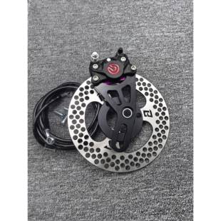 国产浇筑布雷博小螃蟹卡钳改装套装通小牛九号电摩用款