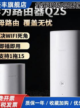 Q2S子母Pro路由器wifi穿墙王无线家用智能千兆高速光频电力猫