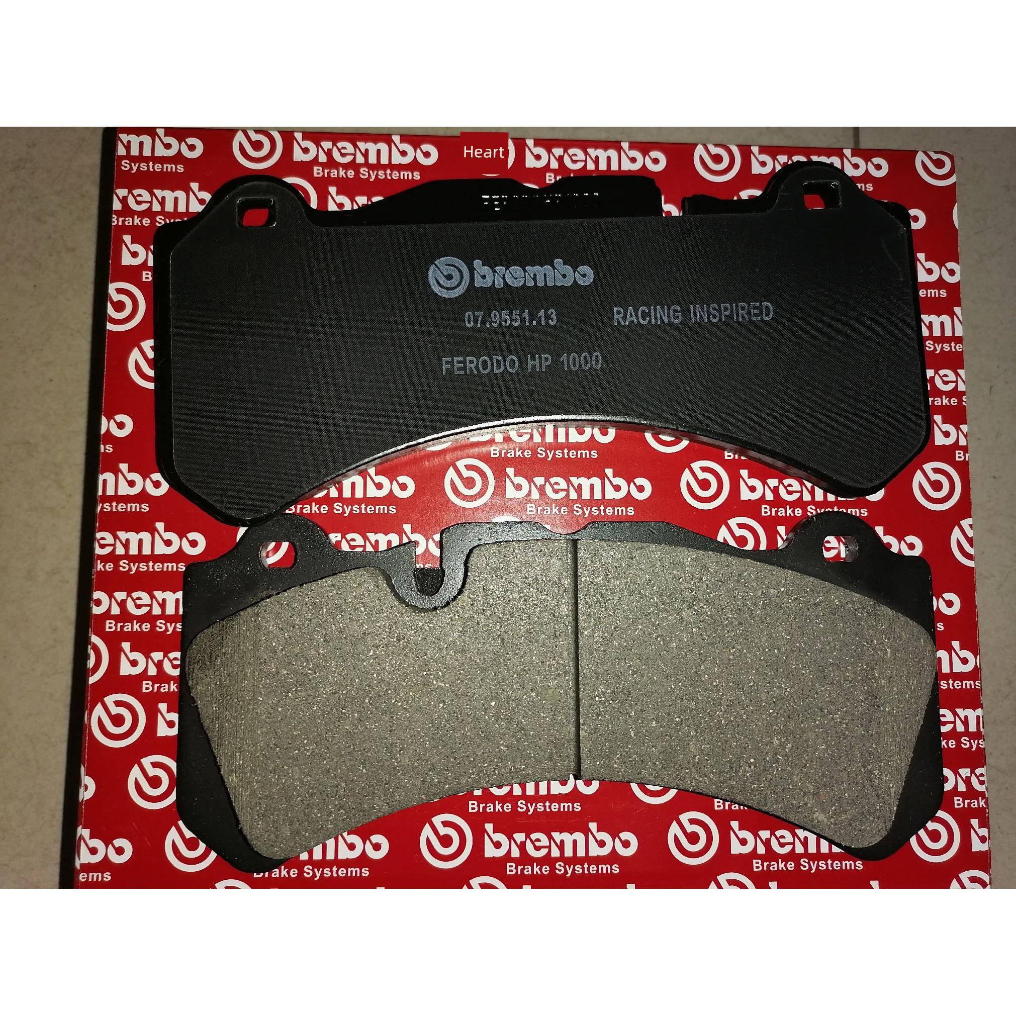 布雷博Gt6 F50宽皮革窄皮革布雷博V6 F40改装卡钳前六后四刹车片