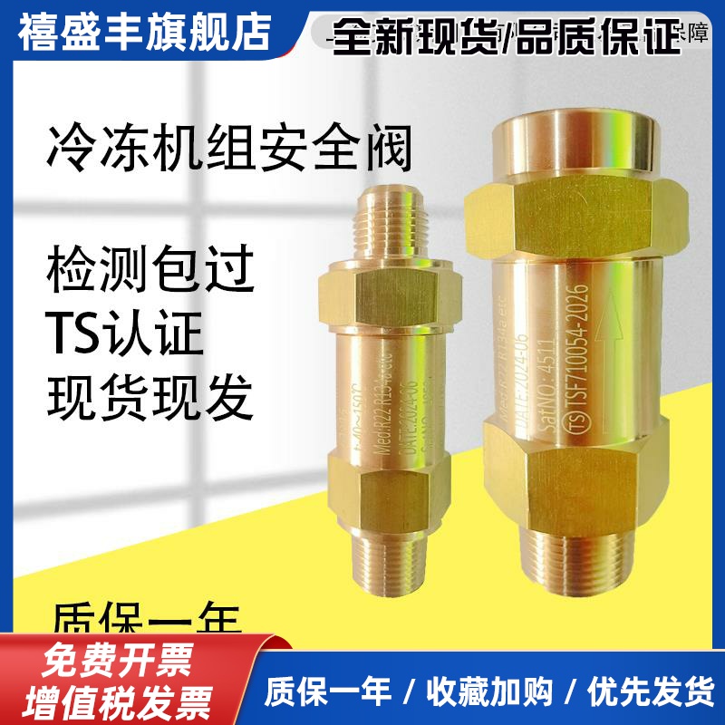 冷冻机组安全阀SFA-22C300T14工业中央空调泄压阀T10冷凝蒸发器T1