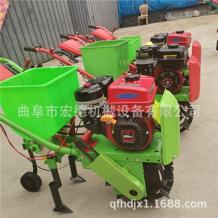 手推玉米大豆播种机花生大豆精播机拖拉机带玉米精播机