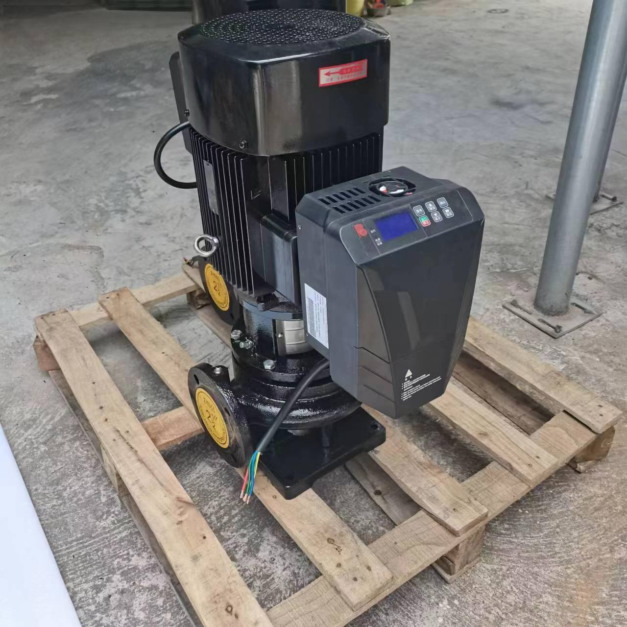 立式管道离心泵背负式变频增压泵惠州沃德TD80-18/2循环水管道泵