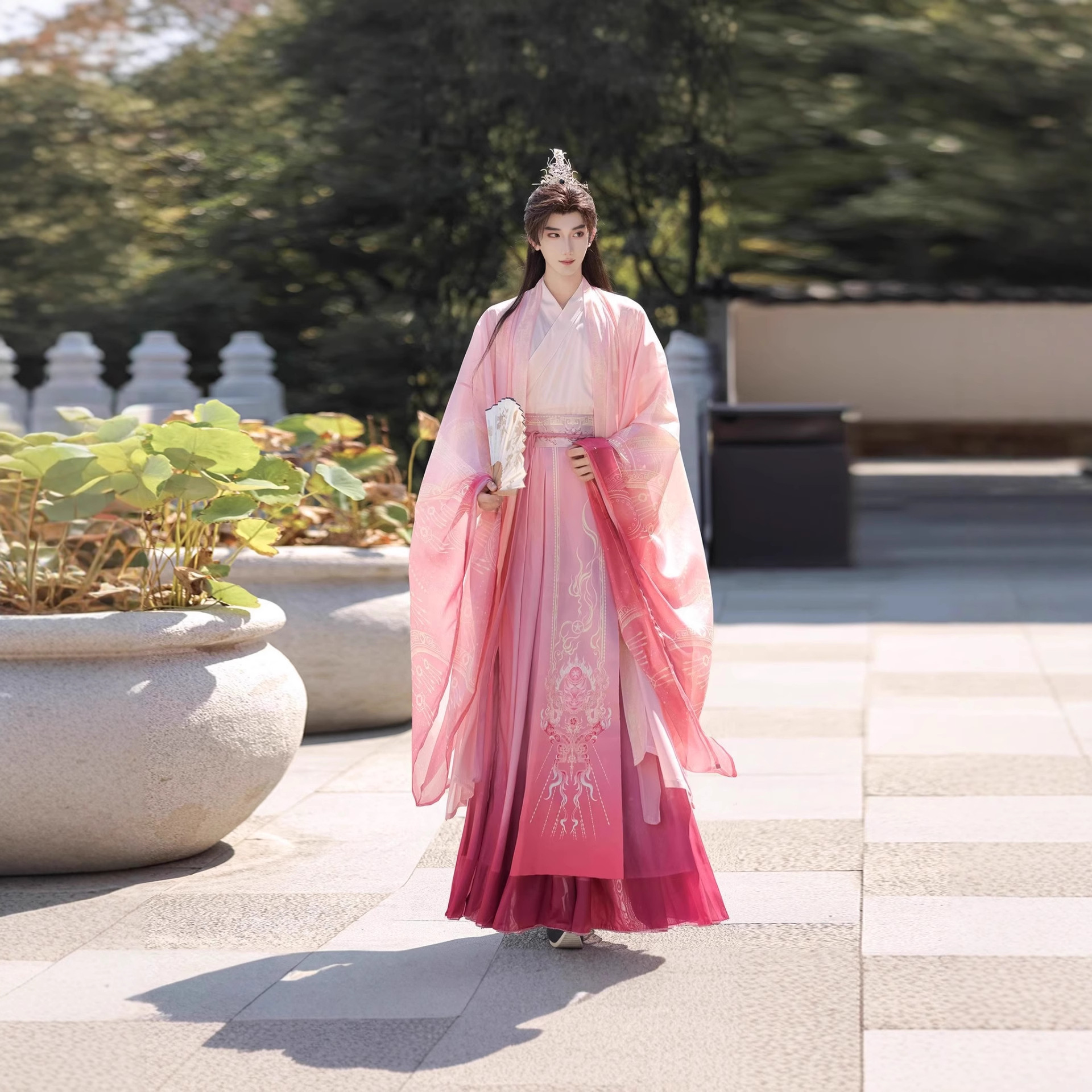 云梦集原创汉服2025新款魏晋中国风男女cp仙侠影视COS服超仙风飘