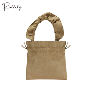 Riotlily/艾特里里漫野新意配饰包包单肩包橄榄绿送女友新年礼物