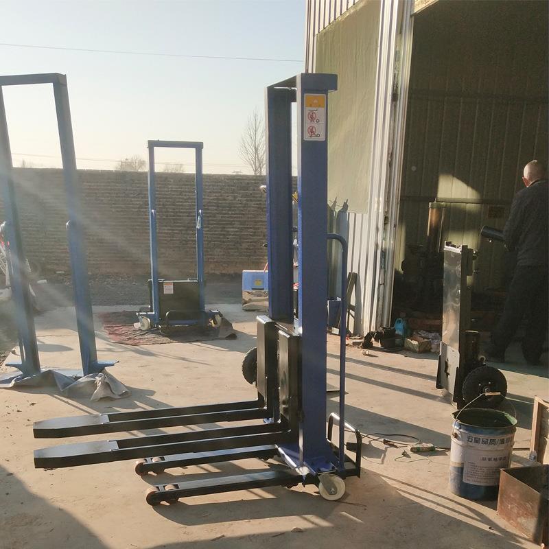 小型液压随车车便捷式电动叉控遥升降UEV叉车升堆高搬高运车