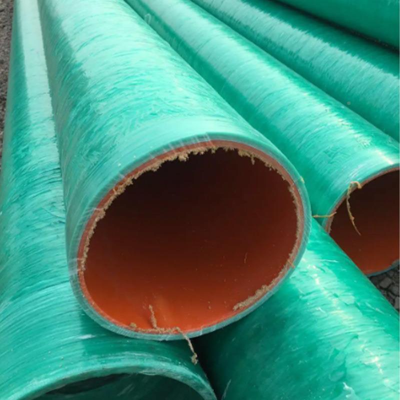 玻UPY璃钢夹管道玻璃大口径复管合玻璃砂钢电缆保绕护穿线玻璃钢