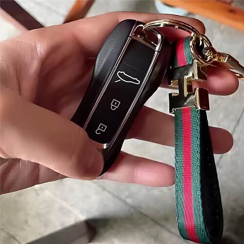LV&GEDETE官方旗舰店汽车钥匙扣链挂件 适用于保时捷奔驰宝马路虎