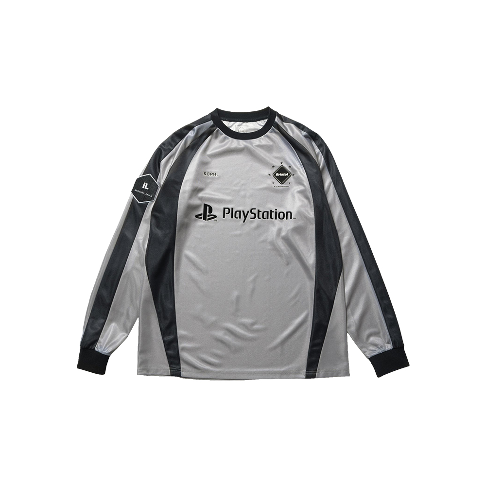 FCRB胸前LOGO简约长袖足球衣24AW