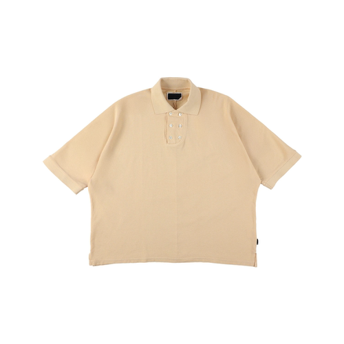 PHINGERIN双排扣短袖polo衫26SS