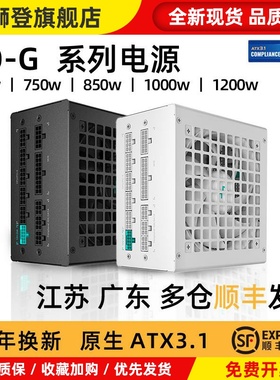 DQ650 750 850 1000 V3L PQ-G 白色金牌全模组电源ATX3.1