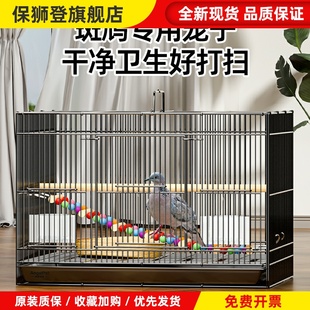 鸟笼子斑鸠笼专用鸟笼养殖笼养斑鸠活鸟家养的笼子大号家用繁殖窝
