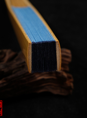 7-9.5寸18方水磨玉竹暗钉折扇男古风竹扇骨文玩扇子皖南扇庄定制