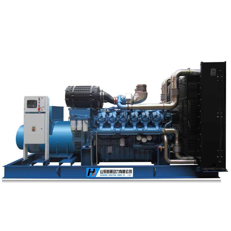 1000KW潍坊发电机组 纯铜无刷智能全自动低噪音三相用电工厂