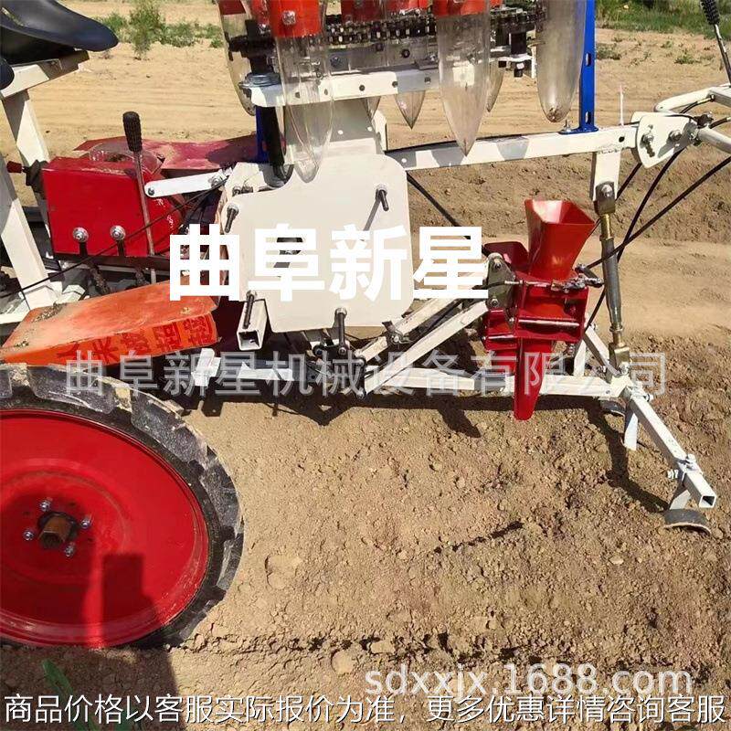 自走式栽苗机 双行自走式蔬菜苗移栽机汽油动力带钵体秧苗种植机