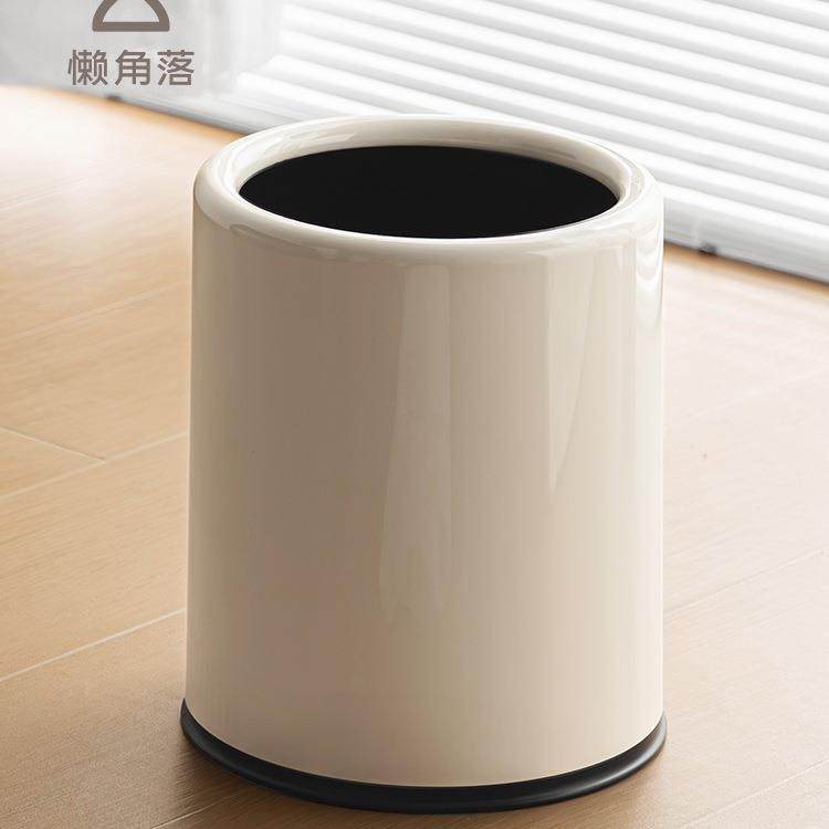 懒角落垃圾桶客厅家用高颜值卧室轻奢2025新款厨房卫生间极简