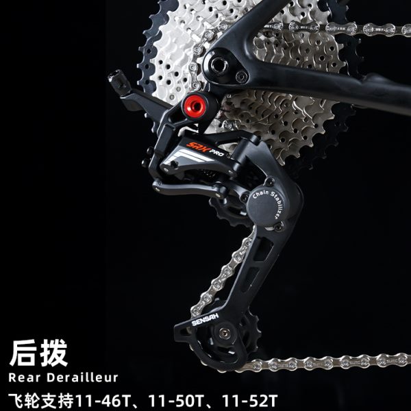 SENSAH顺泰SRX PRO G12 1x12速GRAVEL公路越野自行车变速器后拨