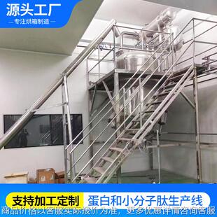 蛋白小分子肽生产线不锈钢中草药提取浓缩设备大型热回流浓缩罐