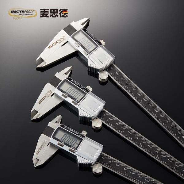 麦思德电子数显游标卡尺数字高精度0-150 200mm300工业级小型电子