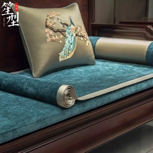 沙发坐垫子盖巾高档红木家具靠背巾套罩四季 中式 通用沙发巾定制