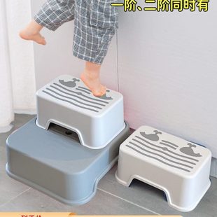 儿童洗漱台踩凳宝宝洗手台阶凳梯子洗脸刷牙垫脚踏增高凳卫生间蹬