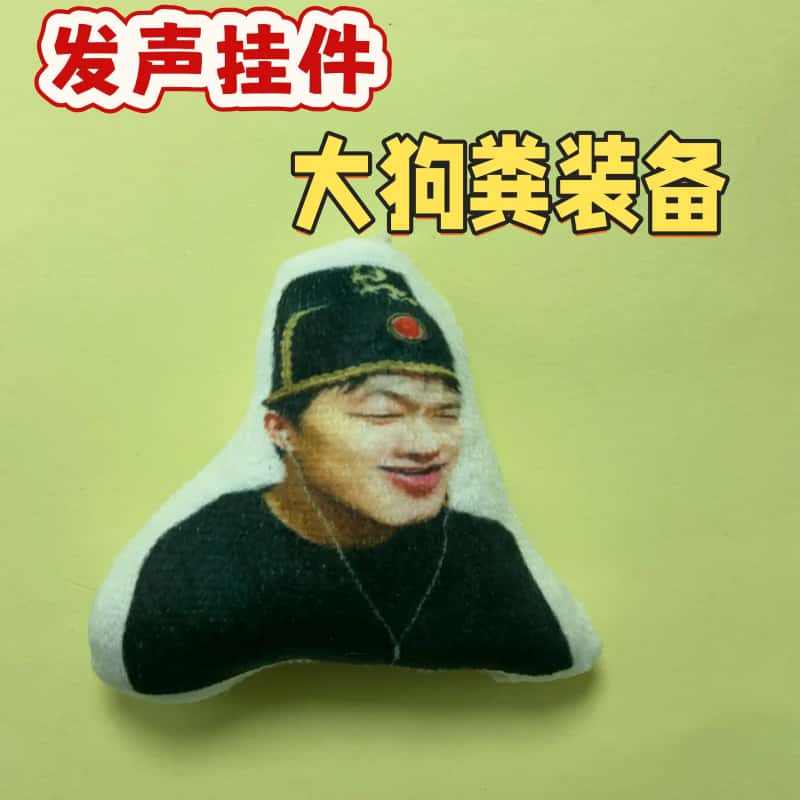 爆款大狗粪装备语音挂件